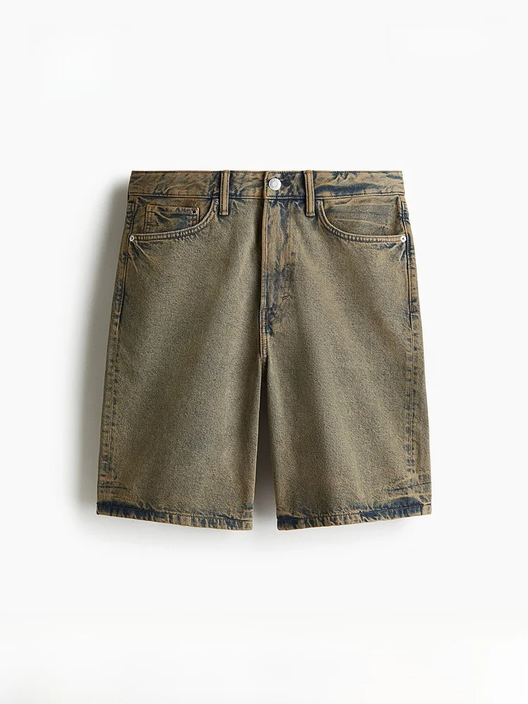 H&M 2026 Summer New Men's Casual Version Denim Shorts Standard Waist Cotton Men's Jeans Cotton 100% Button Fly
H&M 2026 Summer New Men's Casual Version Denim Shorts Standard Waist Cotton Men's Jeans Cotton 100% Button Fly