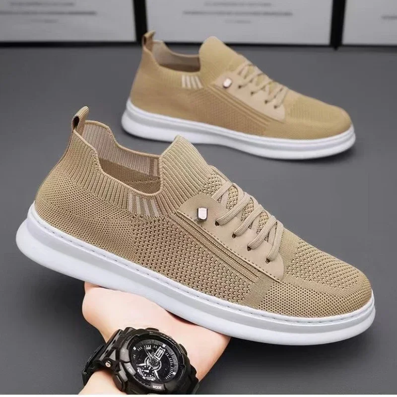 Fashion Men Casual Sneakers Mesh Platform Breathable Lightweight Shoes Outdoor Walking Sports Shoes Tenis Masculino Zapatillas
Fashion Men Casual Sneakers Mesh Platform Breathable Lightweight Shoes Outdoor Walking Sports Shoes Tenis Masculino Zapatillas