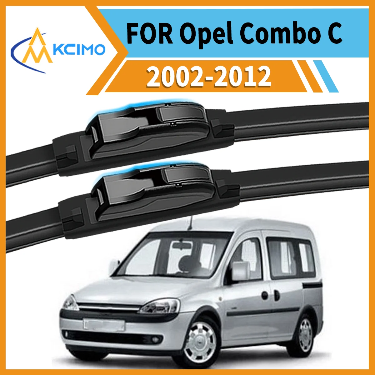 Premium All-Season Duo 2 Front Wiper Blades Compatible with for Opel Combo C 2002-2012 Crystal Clear Vision & Enhanced Safety
Premium All-Season Duo 2 Front Wiper Blades Compatible with for Opel Combo C 2002-2012 Crystal Clear Vision & Enhanced Safety