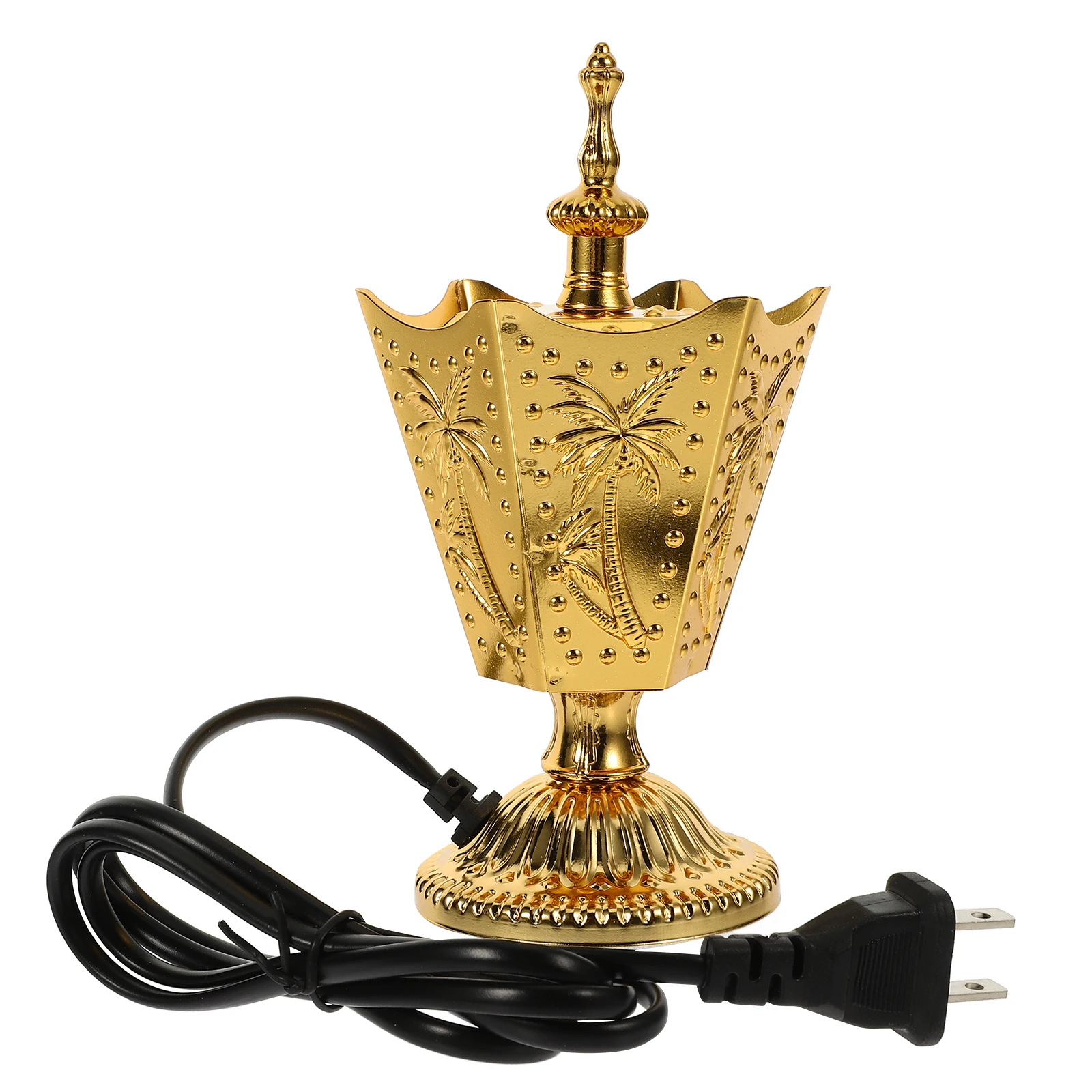 Copper Electric Incense Burner Plug in Vintage Aroma Censer for Home Use Living Room Decorative Electric Censer
Copper Electric Incense Burner Plug in Vintage Aroma Censer for Home Use Living Room Decorative Electric Censer