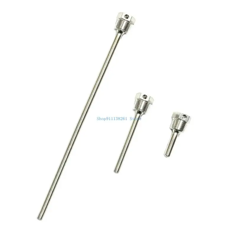 H05E 2Pcs 50/100/300mm Thermowell with Screw Locking for Temperature Sensors Probe
H05E 2Pcs 50/100/300mm Thermowell with Screw Locking for Temperature Sensors Probe