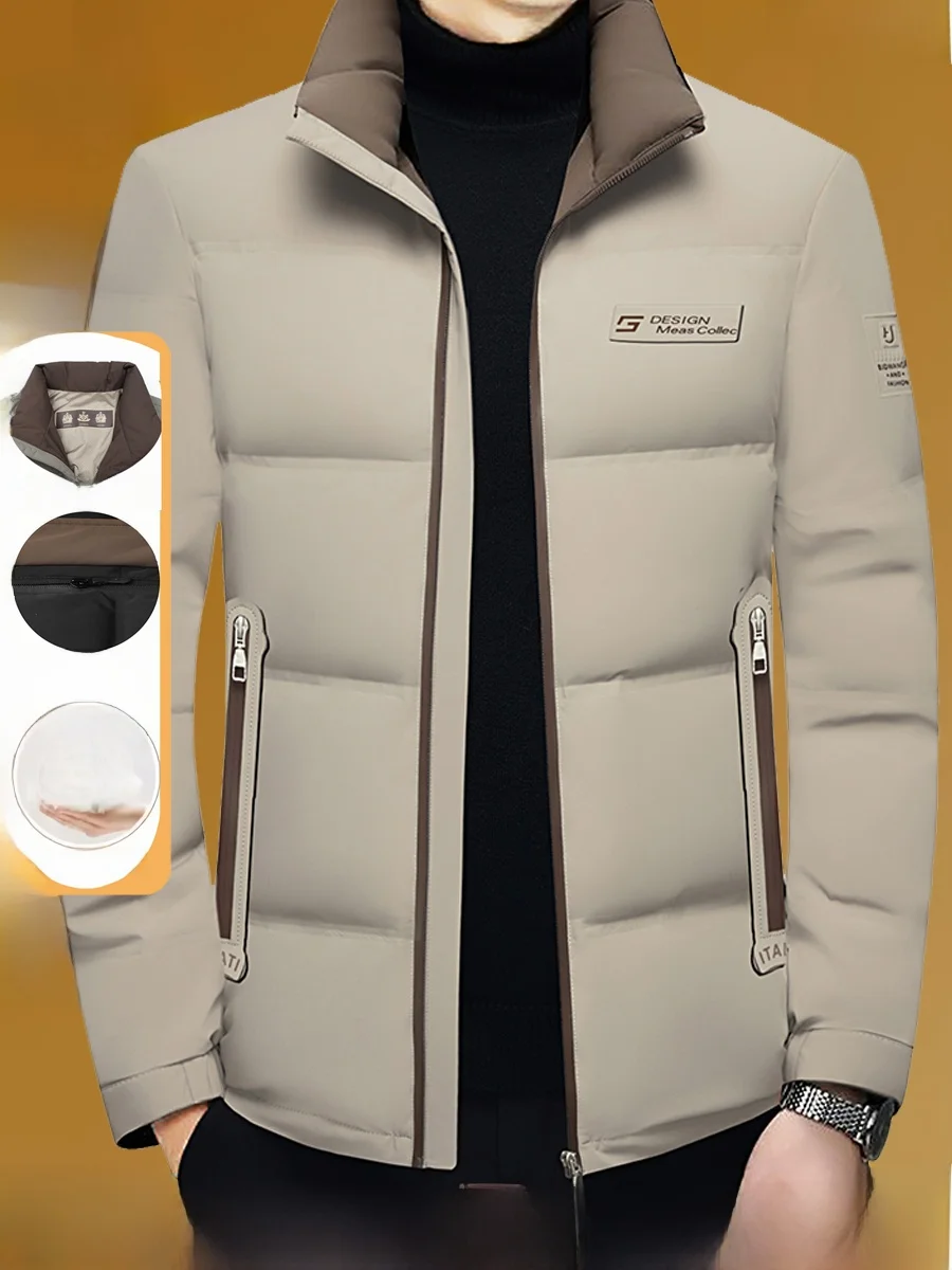 Мужская пуховая куртка Pierre Cardin: повседневная, для экстремальных холодов, дышащая, в городском стиле, модная, для отцов.
Мужская пуховая куртка Pierre Cardin: повседневная, для экстремальных холодов, дышащая, в городском стиле, модная, для отцов.