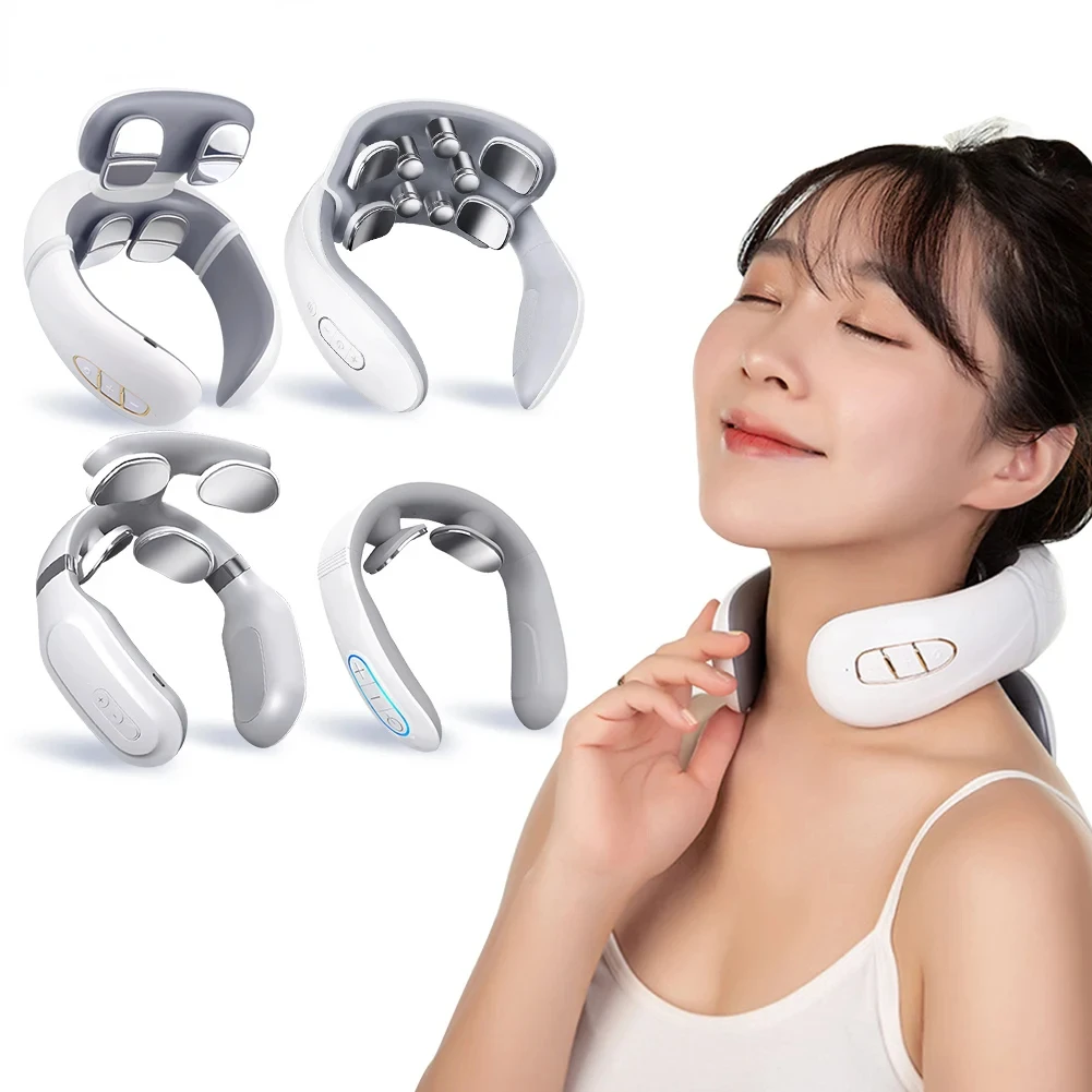 Smart Back Neck Massager with Heating TENS Pulse Cervical Muscle Massage Wireless Shoulder Relief Pain Health Care
Smart Back Neck Massager with Heating TENS Pulse Cervical Muscle Massage Wireless Shoulder Relief Pain Health Care