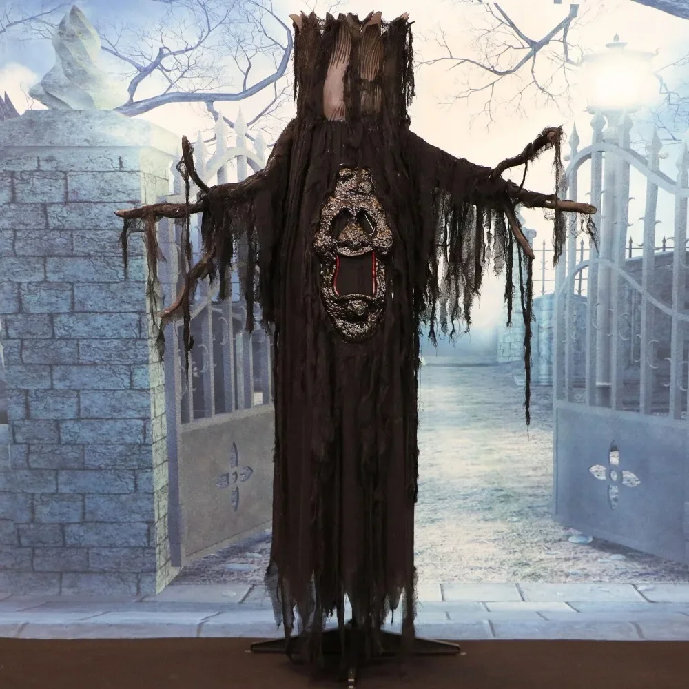 Halloween Lit Up Horror Ghost Tree Animation with Flashing and Electronic Sound, Used for Spooky Decorations
Halloween Lit Up Horror Ghost Tree Animation with Flashing and Electronic Sound, Used for Spooky Decorations