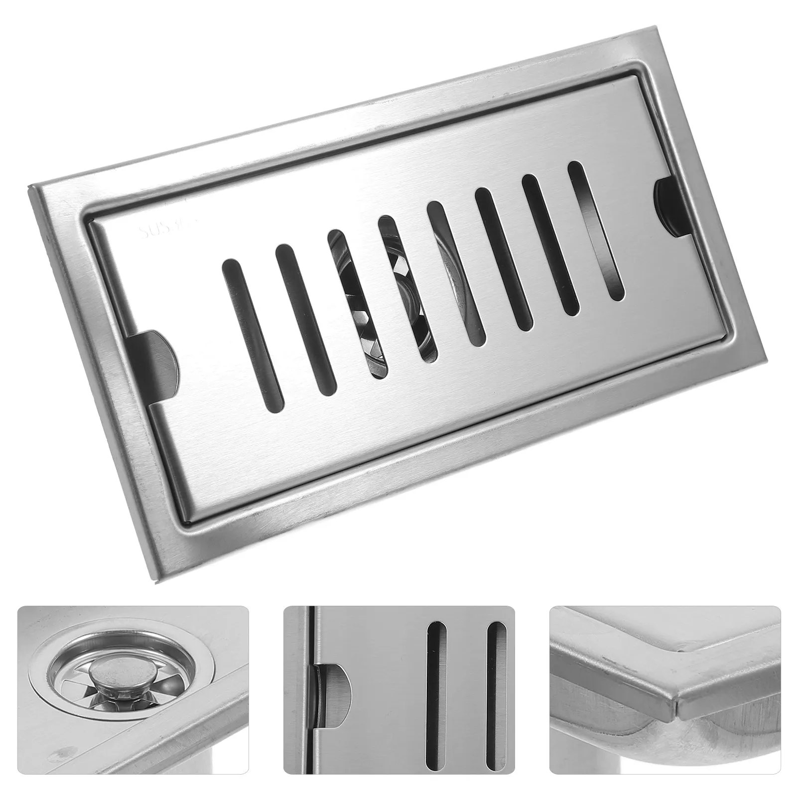 Premium Stainless Steel Drain Cover Stopper for Bathroom Shower Tub Kitchen Floor Sink Hair Catcher Strainer Block Debris Odor
Premium Stainless Steel Drain Cover Stopper for Bathroom Shower Tub Kitchen Floor Sink Hair Catcher Strainer Block Debris Odor