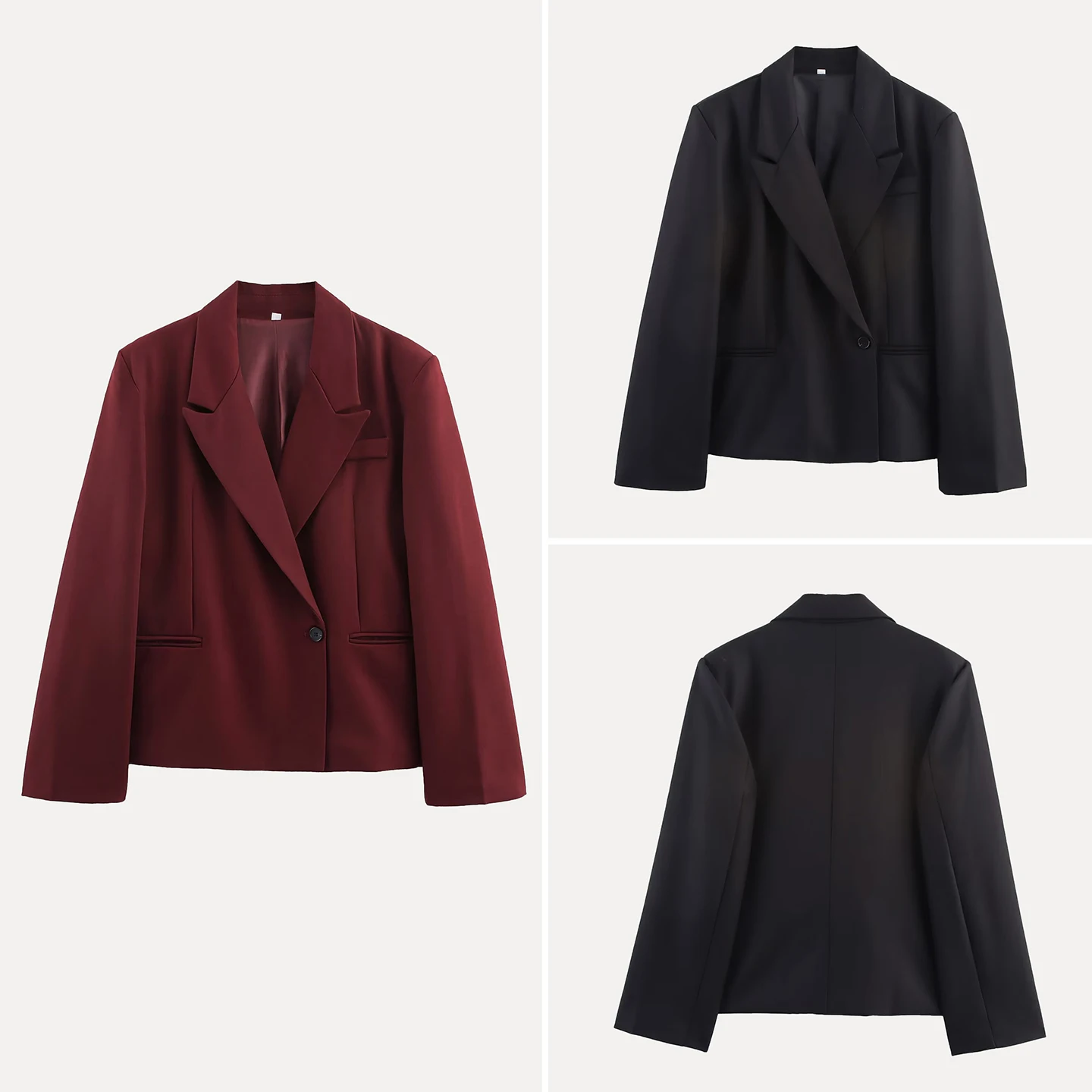 Faionable Versatile Pure Color ort Suit Jaet 2025 Autumn New Arrival Women's Commute Sle Loose Fit Ele Outerwear
Faionable Versatile Pure Color ort Suit Jaet 2025 Autumn New Arrival Women's Commute Sle Loose Fit Ele Outerwear