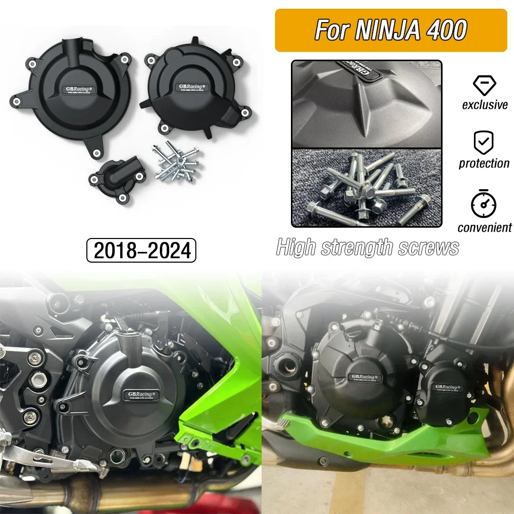 For Kawasaki NINJA 400 2018-2024 NINJA 500 2024 Motorcycle Accessories Engine Protective Cover
For Kawasaki NINJA 400 2018-2024 NINJA 500 2024 Motorcycle Accessories Engine Protective Cover