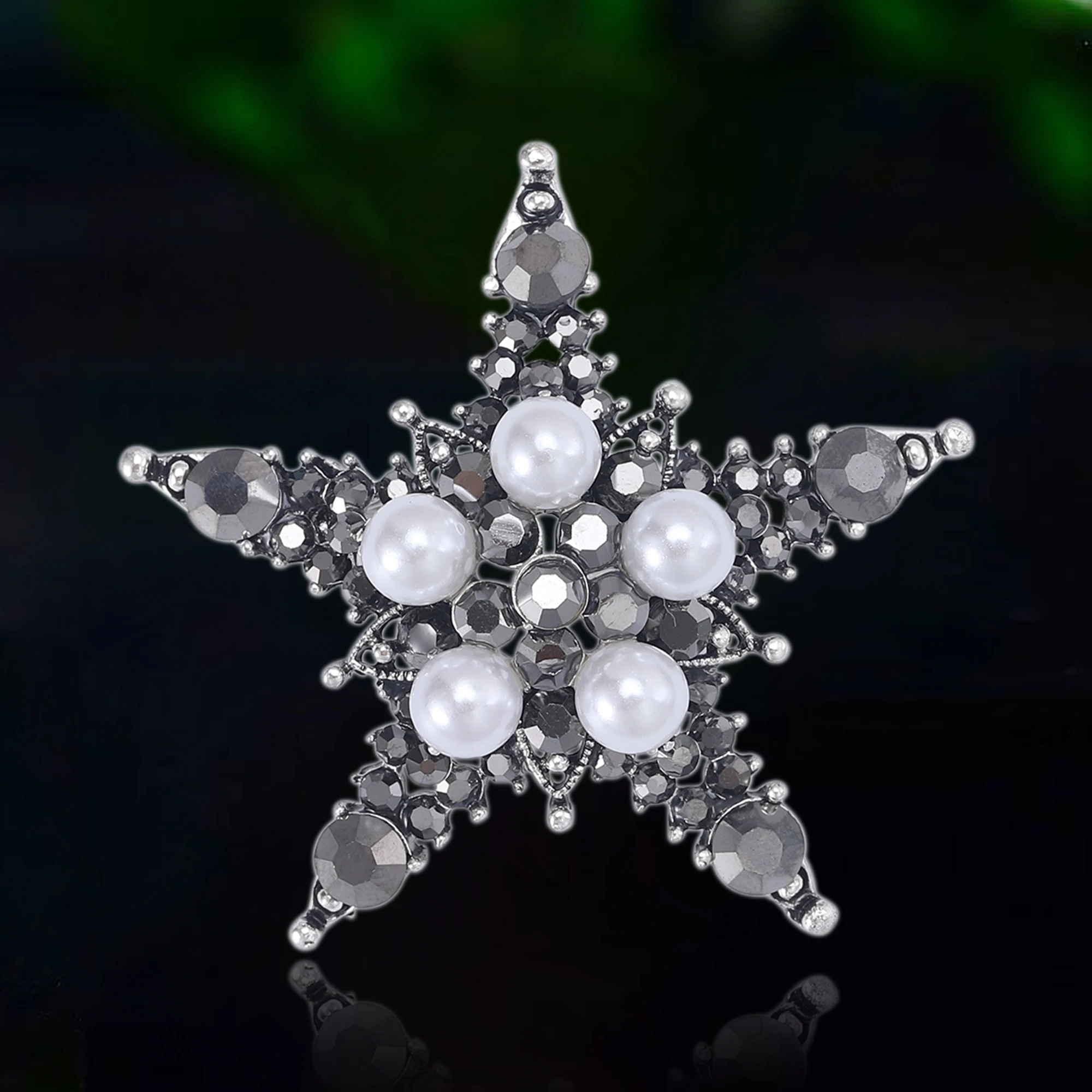 Rhinestone Pentagram Pins for Women Unisex Pearl Star Brooches Event Party Backpack Decoration Clothes Accessories
Rhinestone Pentagram Pins for Women Unisex Pearl Star Brooches Event Party Backpack Decoration Clothes Accessories