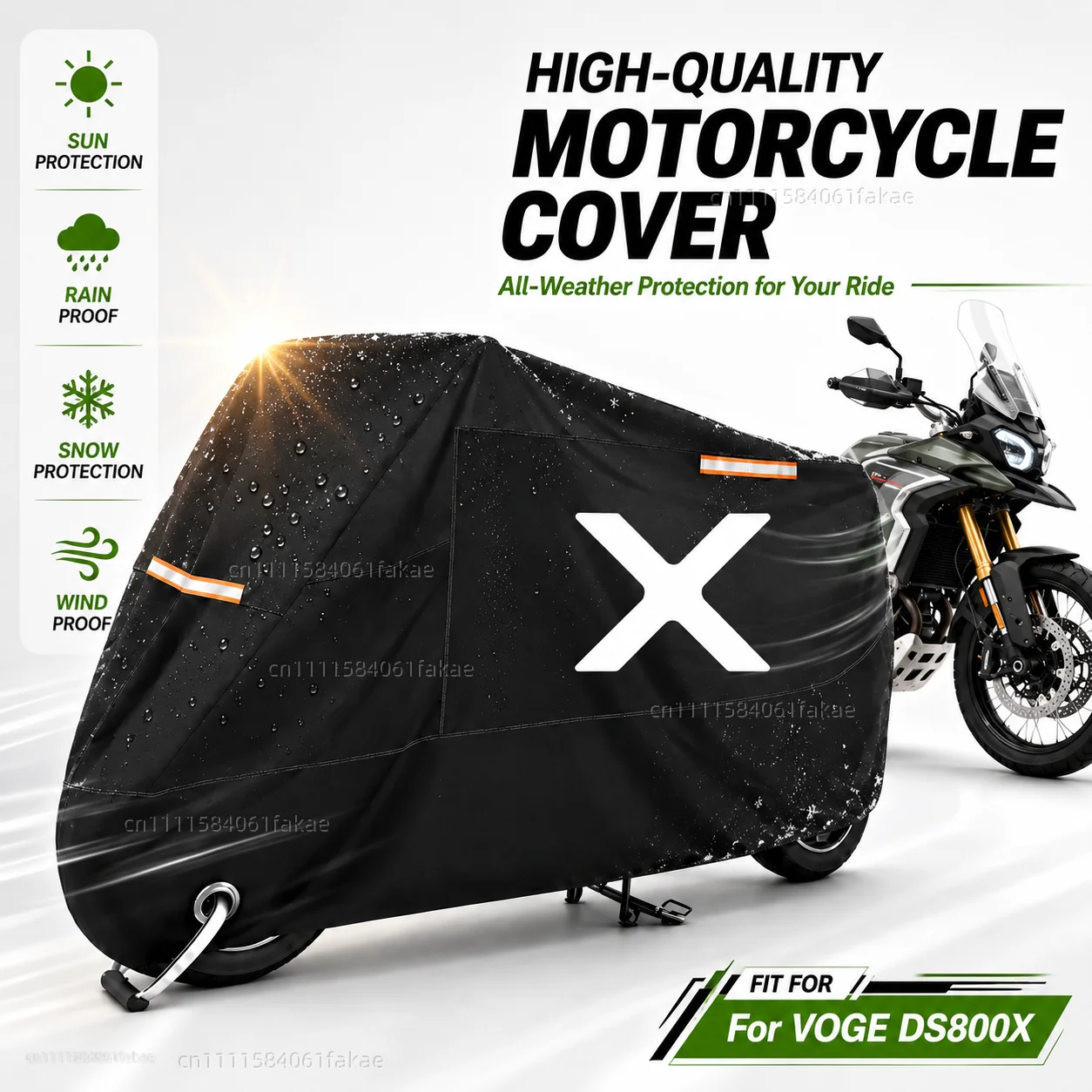 Motorcycle Cover Waterproof Outdoor All Season Dustproof UV Protective Moto Scooter Rain Cover For VOGE DS800X DS 800 DS DSX800
Motorcycle Cover Waterproof Outdoor All Season Dustproof UV Protective Moto Scooter Rain Cover For VOGE DS800X DS 800 DS DSX800