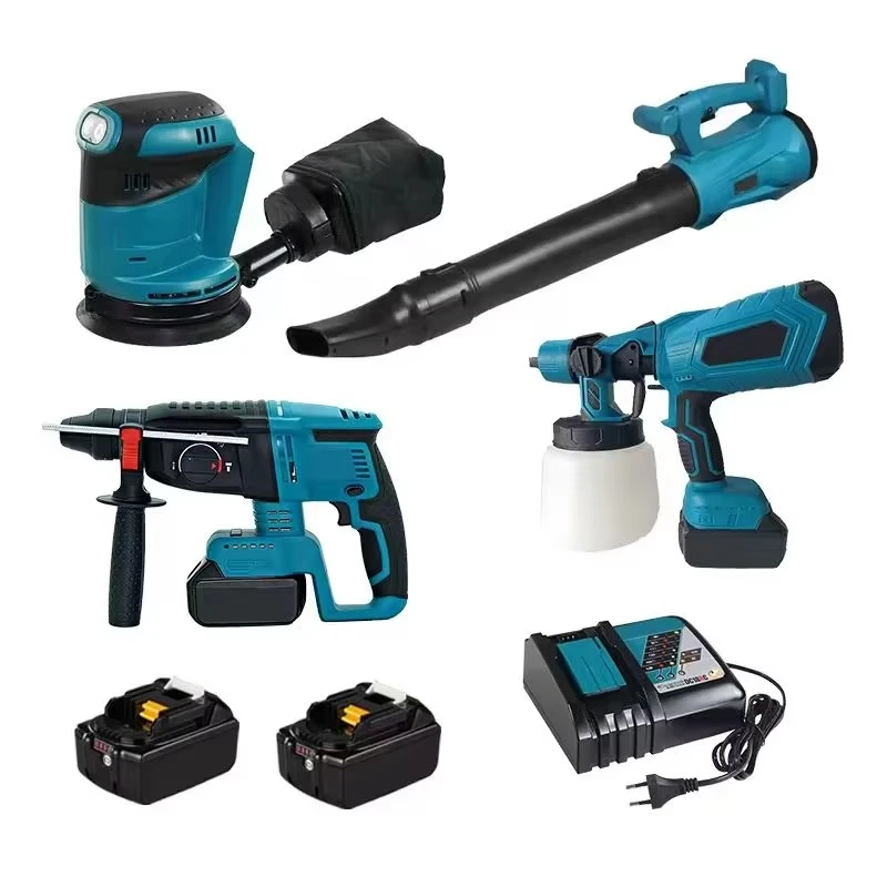 Power tool combination set, fast charger
Power tool combination set, fast charger