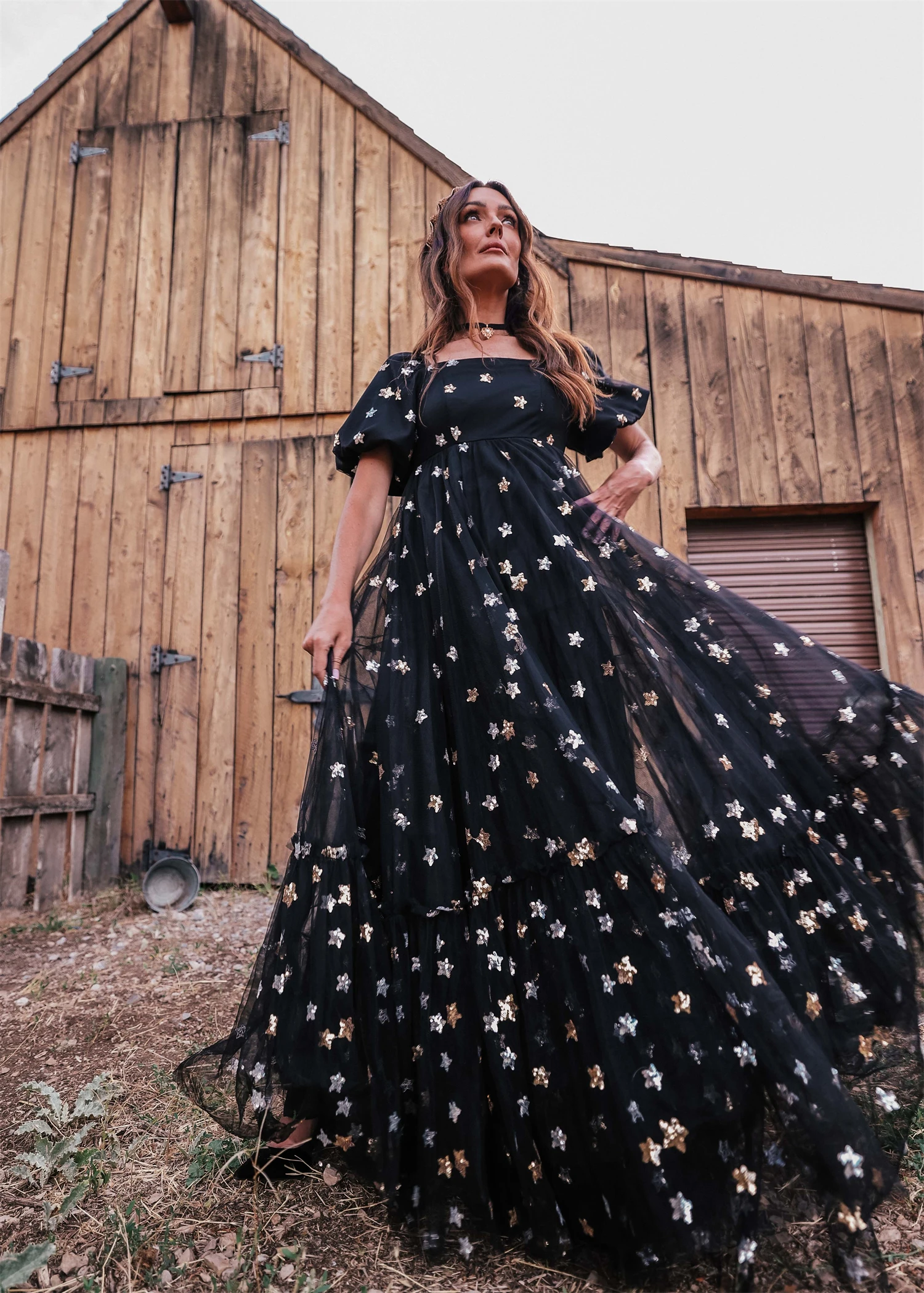 Lorrtta Birthday Party Elegant Party Dresses for Women Luxury Evening Dress 2024 Star Decoration Line A Puff Sleeves Sweet Prom
Lorrtta Birthday Party Elegant Party Dresses for Women Luxury Evening Dress 2024 Star Decoration Line A Puff Sleeves Sweet Prom