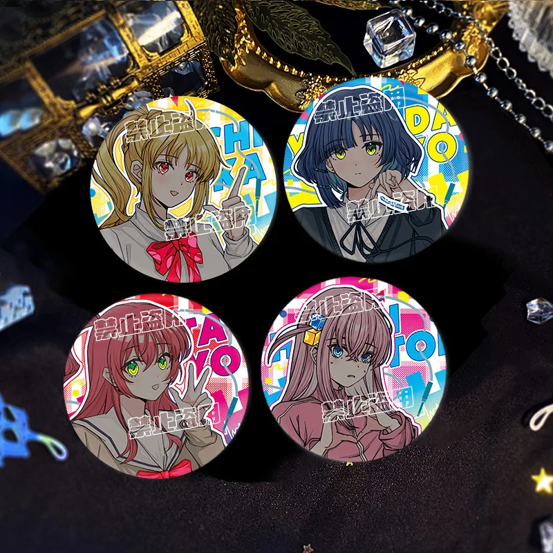 58mm/75mm Anime Bocchi The Rock! Double Flash Badge Yamada Ryo/Gotoh Hitori ACG Goods Bag Pendant Decoration Favorite Gift
58mm/75mm Anime Bocchi The Rock! Double Flash Badge Yamada Ryo/Gotoh Hitori ACG Goods Bag Pendant Decoration Favorite Gift