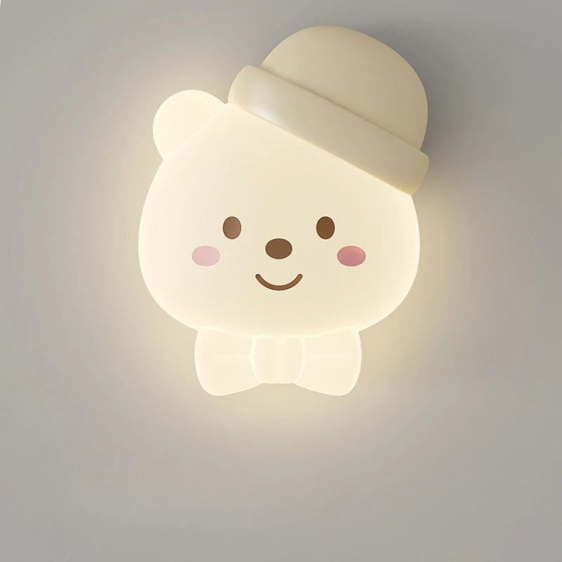 Polite Bear Series Ceiling Lamp Simple Modern Children's Room Cartoon Eye Protection Full Spectrum Decor Lighting Fixture
Polite Bear Series Ceiling Lamp Simple Modern Children's Room Cartoon Eye Protection Full Spectrum Decor Lighting Fixture