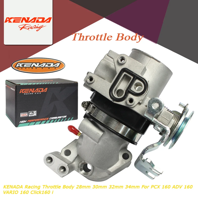 KENADA Racing Throttle Body 28mm 30mm 32mm 34mm For PCX 160 ADV 160 VARIO 160 Click160 i
KENADA Racing Throttle Body 28mm 30mm 32mm 34mm For PCX 160 ADV 160 VARIO 160 Click160 i