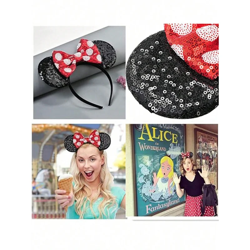 1pc Classic Disney Ear Headband – Red Bow Design, Iconic Style for Park Days & Playful Gifts.
1pc Classic Disney Ear Headband – Red Bow Design, Iconic Style for Park Days & Playful Gifts.