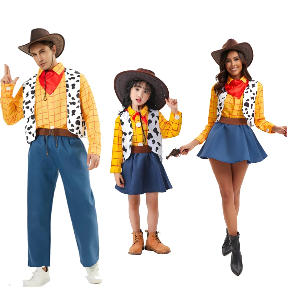 Cosplay Story Costume Toy Sets Cowboy Christmas Unisex Couple Family Cosplay Idea Costume Party Toy Stage Performance
Cosplay Story Costume Toy Sets Cowboy Christmas Unisex Couple Family Cosplay Idea Costume Party Toy Stage Performance