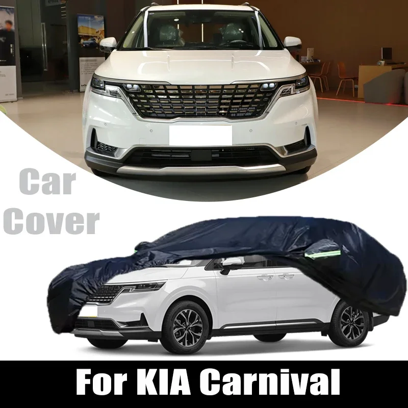 For KIA Carnival Outdoor Protection Full Car Covers Snow Cover Sunshade Waterproof Dustproof Exterior Protection
For KIA Carnival Outdoor Protection Full Car Covers Snow Cover Sunshade Waterproof Dustproof Exterior Protection