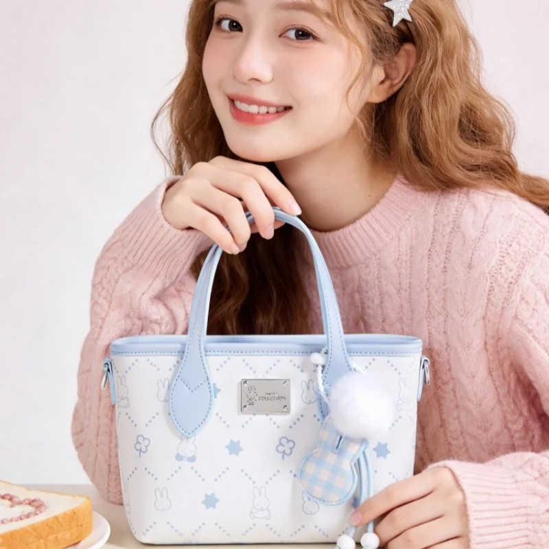 Miffy Tote Bag Women'S Light Luxury Print Handle Crossbody Shoulder Daily Commute Charm Collectible Gift Series Ornaments
Miffy Tote Bag Women'S Light Luxury Print Handle Crossbody Shoulder Daily Commute Charm Collectible Gift Series Ornaments
