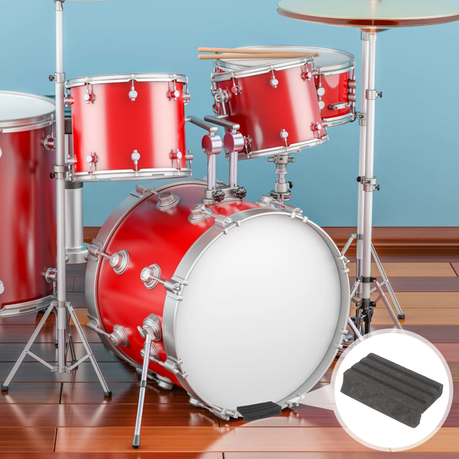 2 Pcs Drum Rack Anti-slip Cotton Bass Pedal Hoop Guard Accessory Part Floor Mat Rings Kit Accessories Sponge
2 Pcs Drum Rack Anti-slip Cotton Bass Pedal Hoop Guard Accessory Part Floor Mat Rings Kit Accessories Sponge