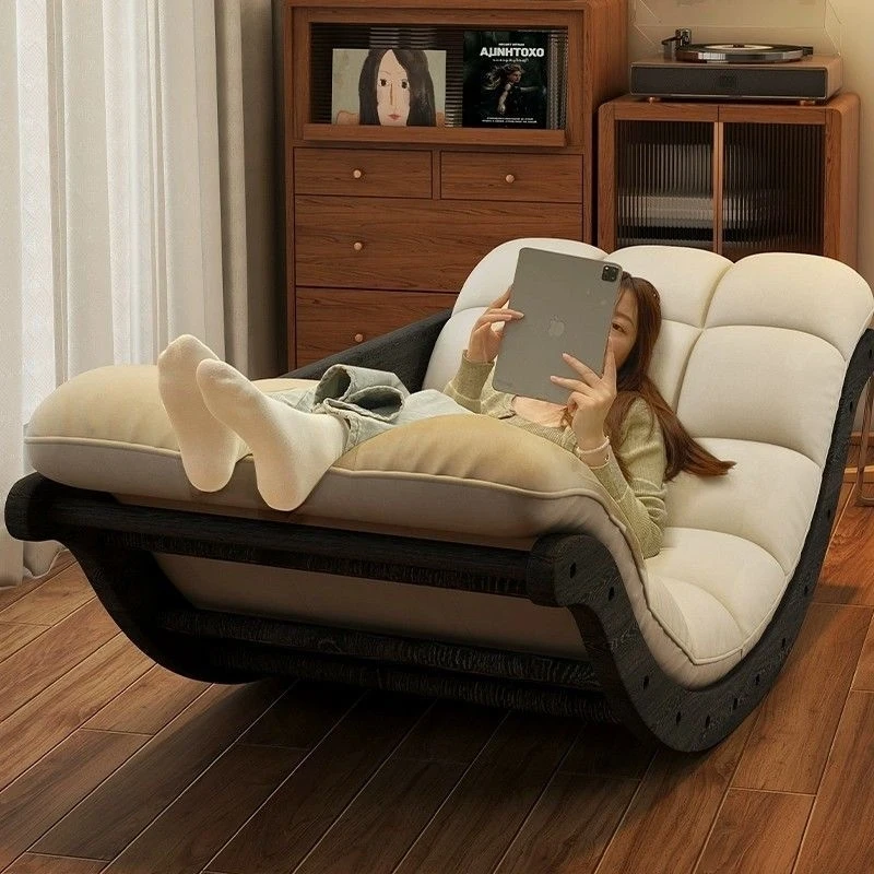Practical recliner Multifunctional moon rocking chair Living room Balcony Home retro casual lazy sofa chair
Practical recliner Multifunctional moon rocking chair Living room Balcony Home retro casual lazy sofa chair