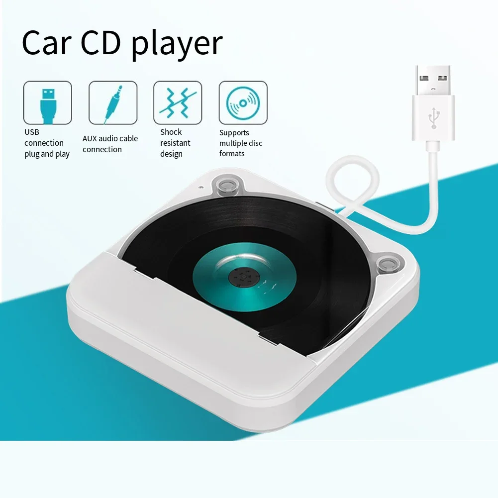 Portable CD Player For USB & AUX Port Compatible With Vehicles Laptops TVs And Computers Car Album CD Player
Portable CD Player For USB & AUX Port Compatible With Vehicles Laptops TVs And Computers Car Album CD Player