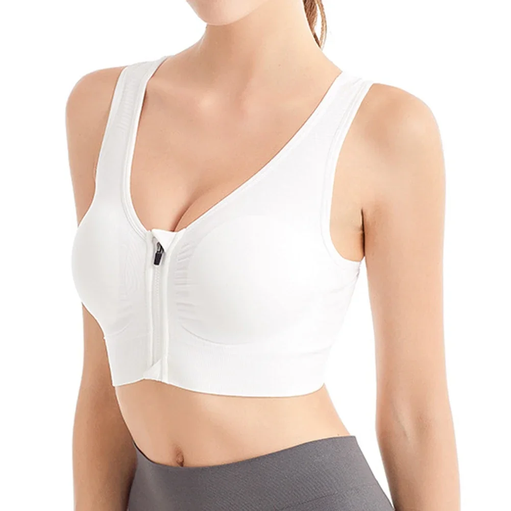 Sexy Women Bra Front Closure Zip Sport Underwear Running Fitness Bras Shockproof Wireless Breathable Yoga Crop Top Bralette
Sexy Women Bra Front Closure Zip Sport Underwear Running Fitness Bras Shockproof Wireless Breathable Yoga Crop Top Bralette
