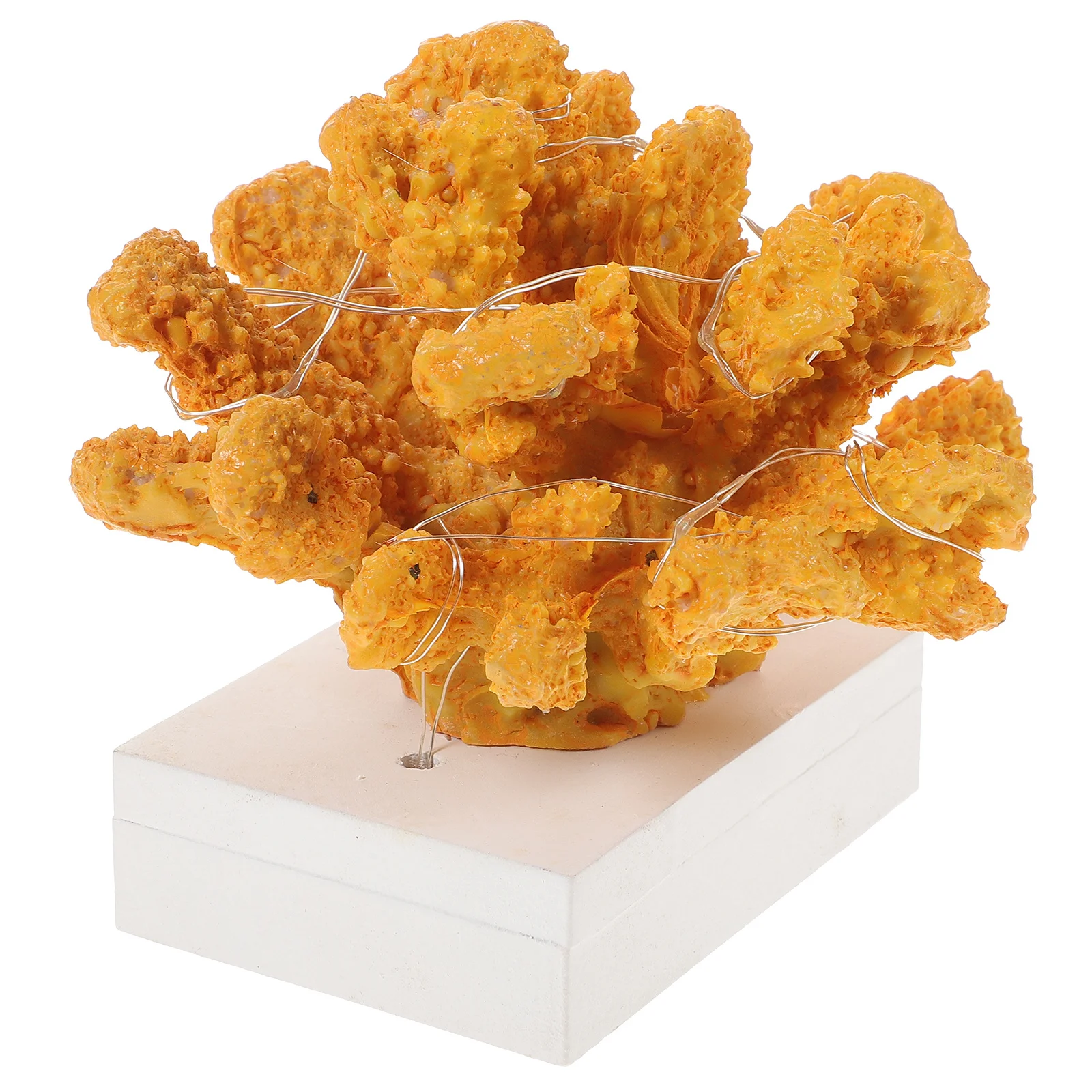 LED Resin Coral Decor Artificial Coral Ornament Desktop Craft Realistic Glowing Home Decoration Ocean Theme Household Decor
LED Resin Coral Decor Artificial Coral Ornament Desktop Craft Realistic Glowing Home Decoration Ocean Theme Household Decor