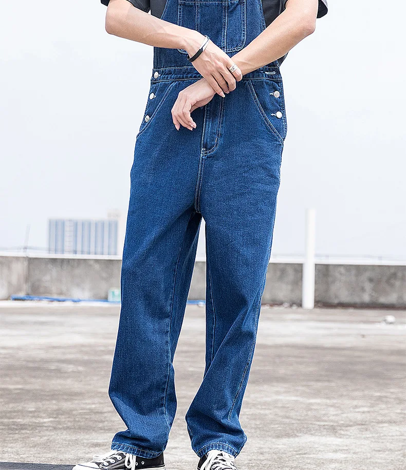 Men Jeans Jumpsuits Denim Overalls High Waist Pockets One Piece Casual Pencil Pants Punk Washing Streetwear Bodysuit Rompers
Men Jeans Jumpsuits Denim Overalls High Waist Pockets One Piece Casual Pencil Pants Punk Washing Streetwear Bodysuit Rompers