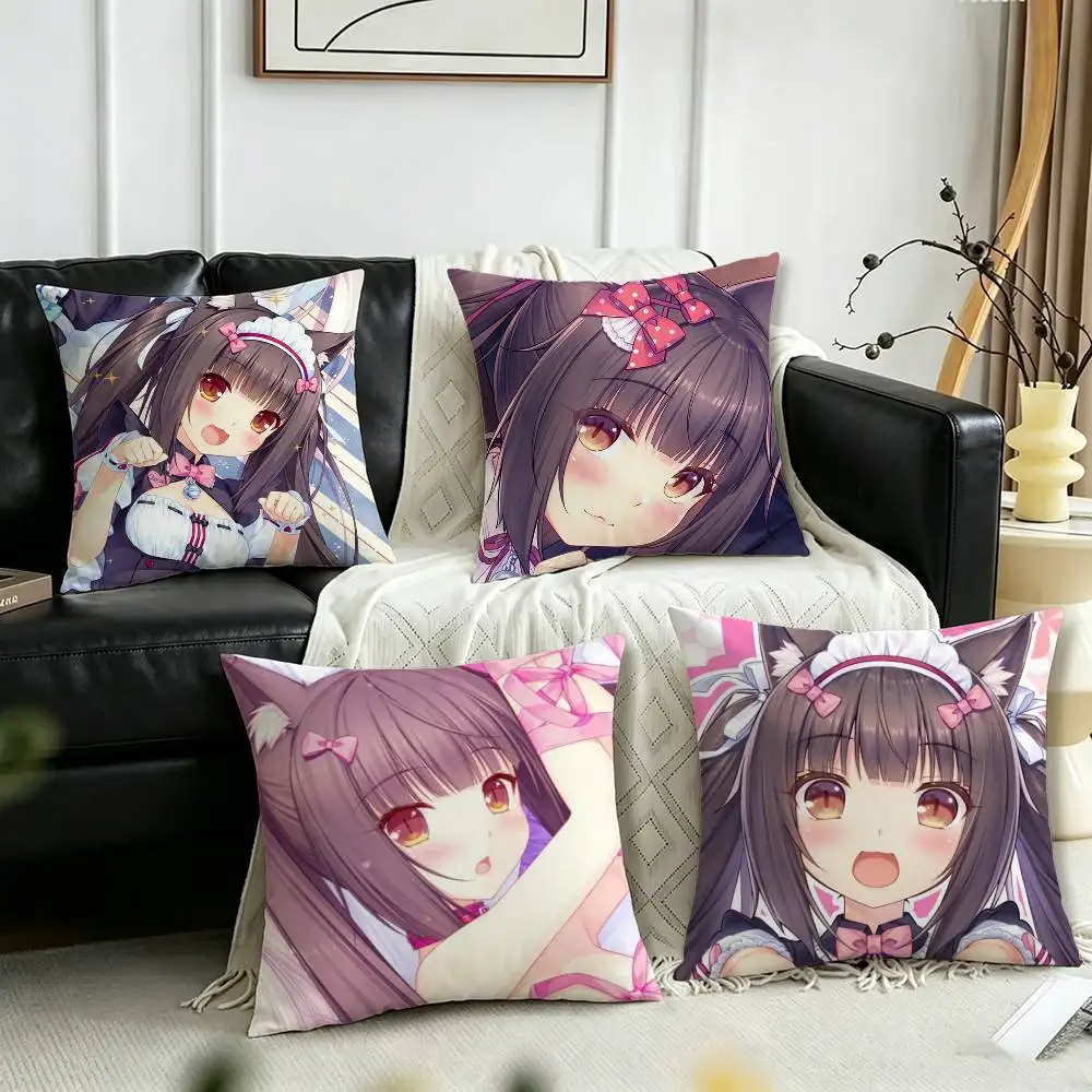 C-Chocola N-NEKOPARA OVA Pillow Case for Sofa Living Room Home office Decor Protective Cover
C-Chocola N-NEKOPARA OVA Pillow Case for Sofa Living Room Home office Decor Protective Cover