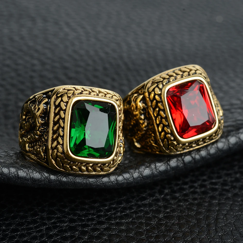 New Hot Sale Male Wide Big Blue Black Green Red Zircon Stone Fly Dragon Rings Men Stainless Steel Geometric Ring Hip Hop Jewelry
New Hot Sale Male Wide Big Blue Black Green Red Zircon Stone Fly Dragon Rings Men Stainless Steel Geometric Ring Hip Hop Jewelry
