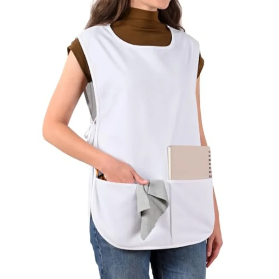 Cobbler Apron for Women Men with 2 Pockets Waterproof Art Smock Aprons for Painting Hairstylist Cleaning Adults
Cobbler Apron for Women Men with 2 Pockets Waterproof Art Smock Aprons for Painting Hairstylist Cleaning Adults