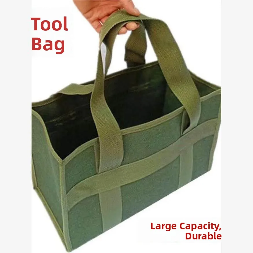 Large Capacity Canvas Bag Thickened Zipper Tool Bag Handheld Durable Labor Protection Storage Bag Shoulder Handbag
Large Capacity Canvas Bag Thickened Zipper Tool Bag Handheld Durable Labor Protection Storage Bag Shoulder Handbag