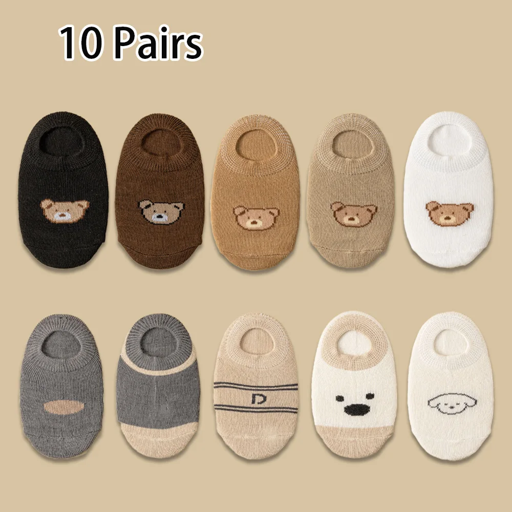 10 Pairs Baby Socks Unisex Boys Girls Socks Cute Cartoon Pattern Four Seasons Kids Socks Comfortable Breathable Festival Gift
10 Pairs Baby Socks Unisex Boys Girls Socks Cute Cartoon Pattern Four Seasons Kids Socks Comfortable Breathable Festival Gift