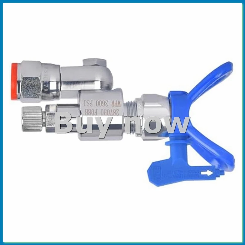 287030 Запорный клапан CleanShot Безвоздушные распылители краски Поворотный соединитель Поворотные безвоздушные распылители Соединительная резьба-A75P
287030 Запорный клапан CleanShot Безвоздушные распылители краски Поворотный соединитель Поворотные безвоздушные распылители Соединительная резьба-A75P