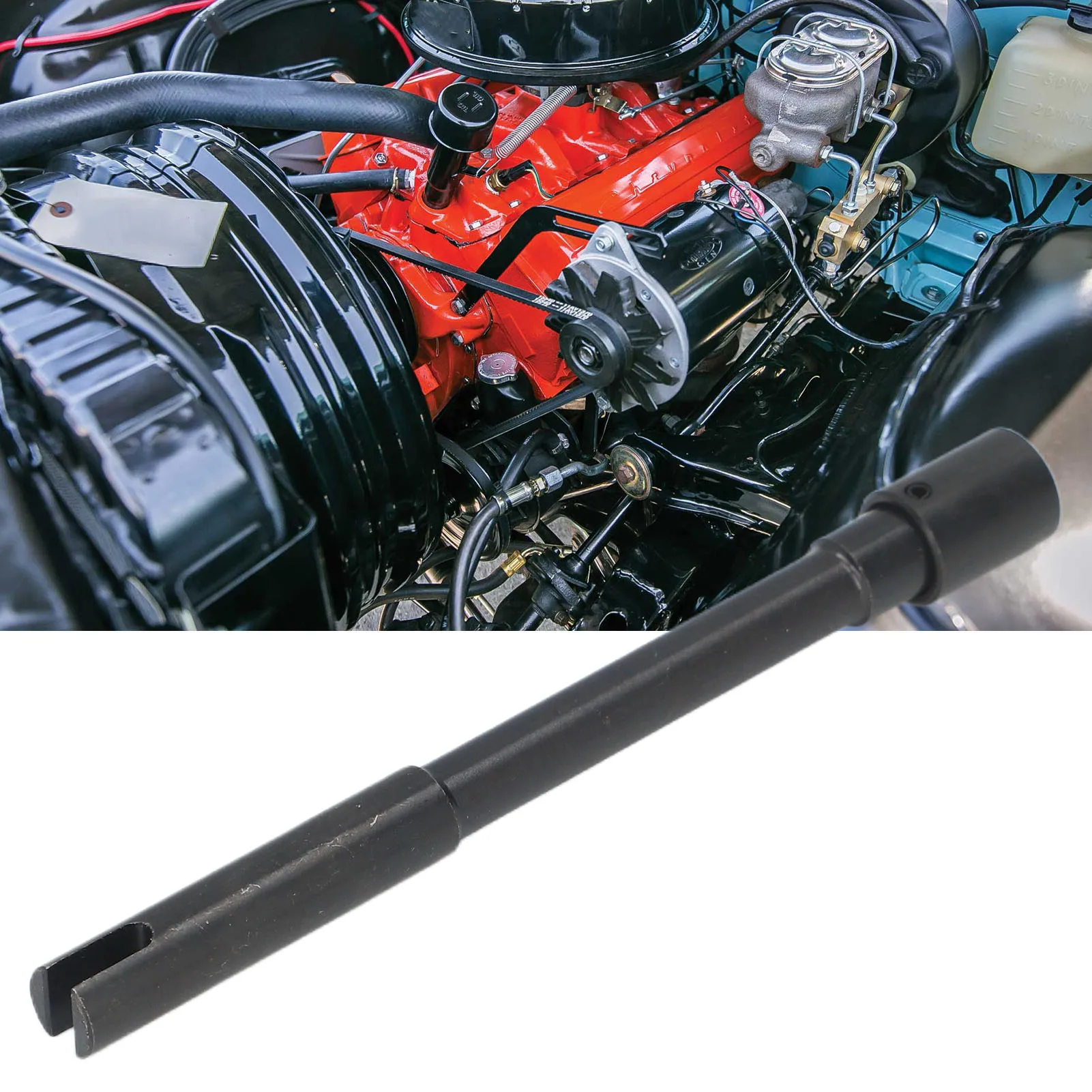 Engine Oil Pump Shaft Oil Pump Drive Shaft Heavy Duty Fatigue Proof Steel High Strength for SBC 283 302 327 350 5.7L
Engine Oil Pump Shaft Oil Pump Drive Shaft Heavy Duty Fatigue Proof Steel High Strength for SBC 283 302 327 350 5.7L