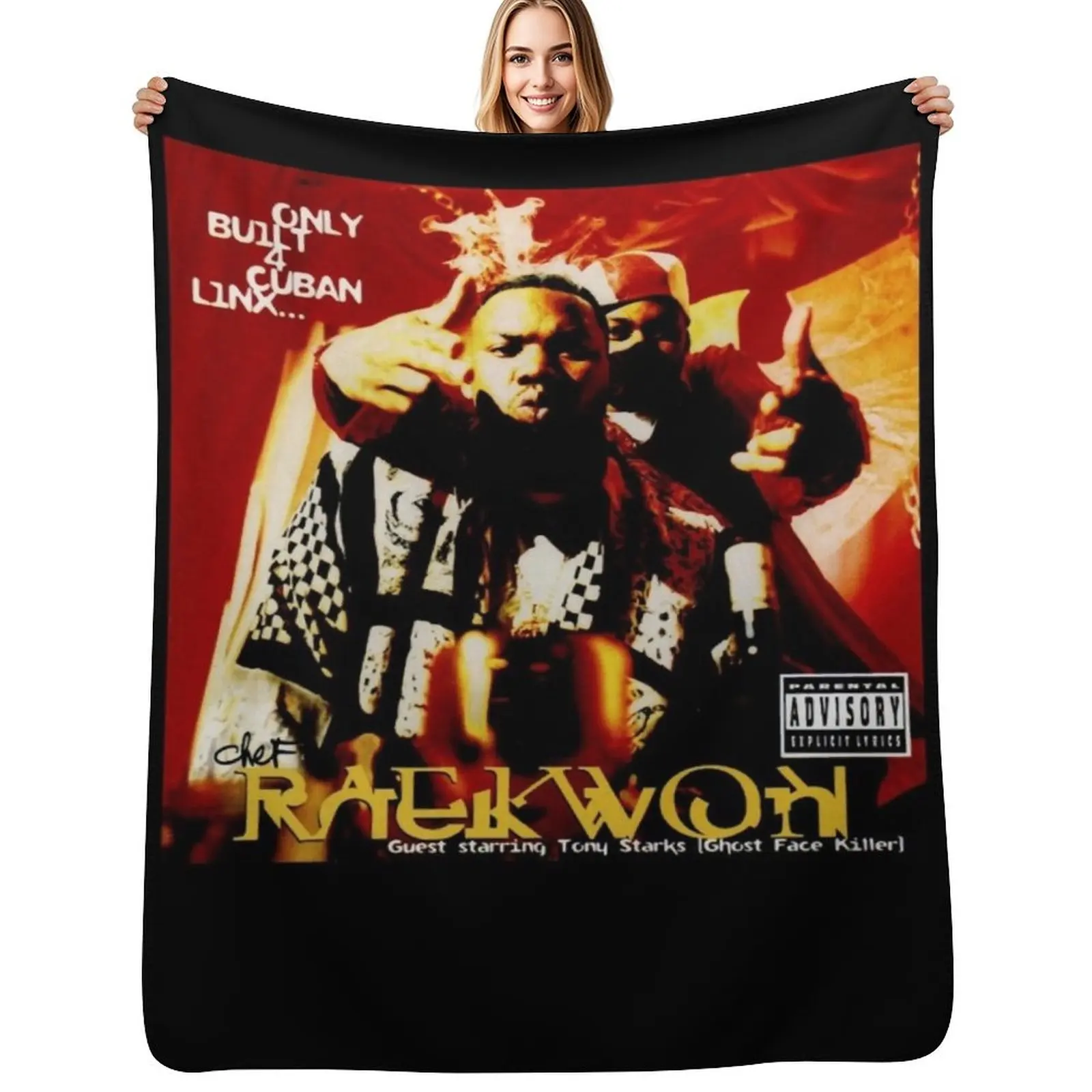 Only Built 4 Cuban Linx Chef Raekwon Throw Blanket Soft Sherpa Fleece Warm Blanket for Winter
Only Built 4 Cuban Linx Chef Raekwon Throw Blanket Soft Sherpa Fleece Warm Blanket for Winter