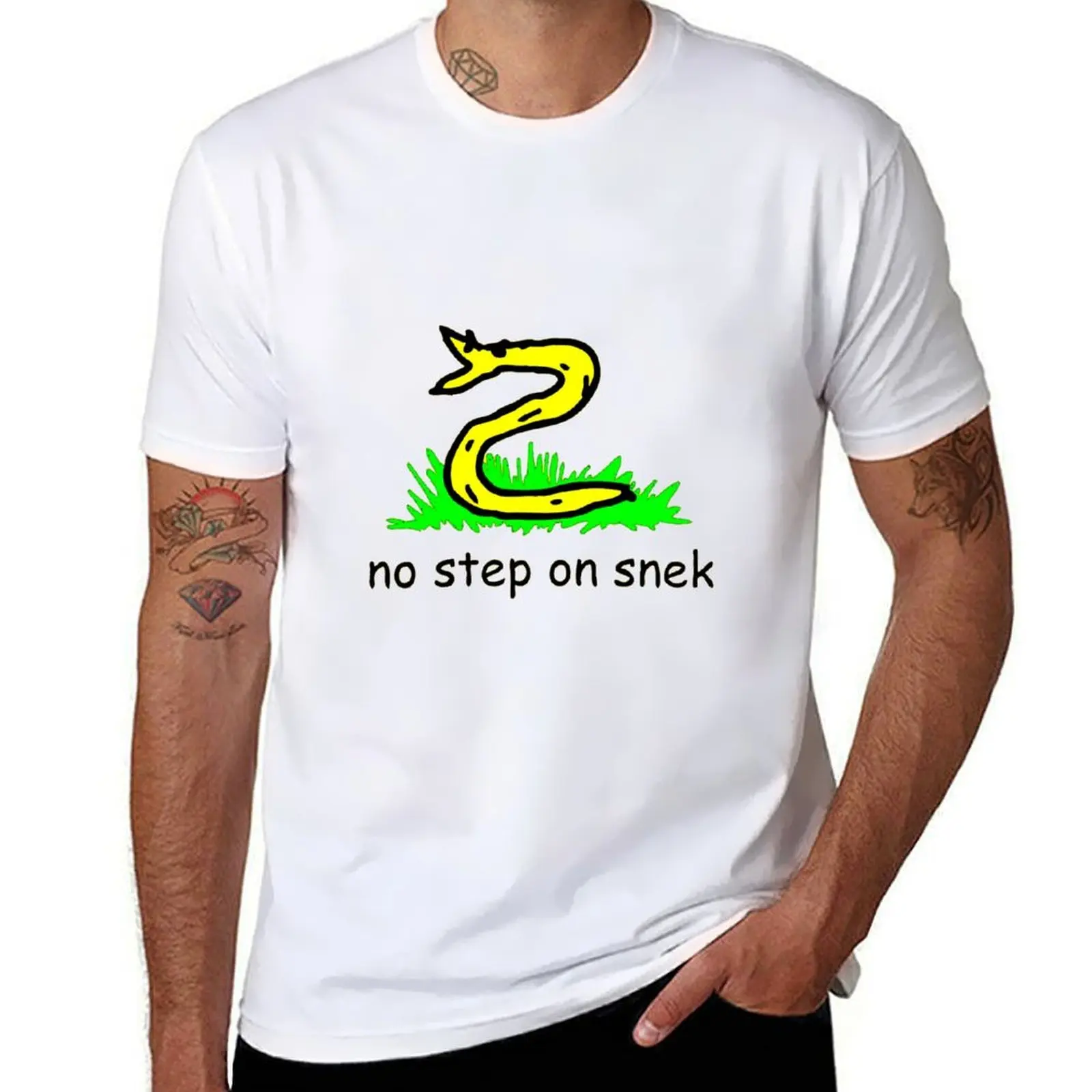 No Step On Snek Don't tread on me T-Shirt t shirt man cotton anime t shirts for man T-Shirt
No Step On Snek Don't tread on me T-Shirt t shirt man cotton anime t shirts for man T-Shirt