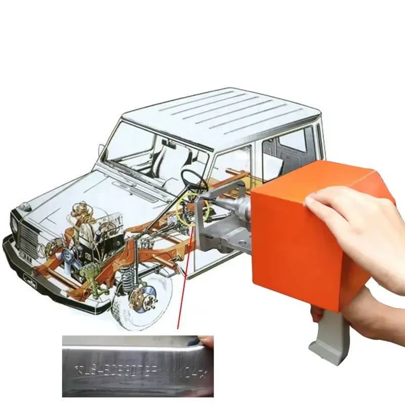 Dot Peen Vehicle Chassis Pneumatic Automatically Vin Number Pin Engraving Marking Machine Portable Dot Peen Marking Machine
Dot Peen Vehicle Chassis Pneumatic Automatically Vin Number Pin Engraving Marking Machine Portable Dot Peen Marking Machine