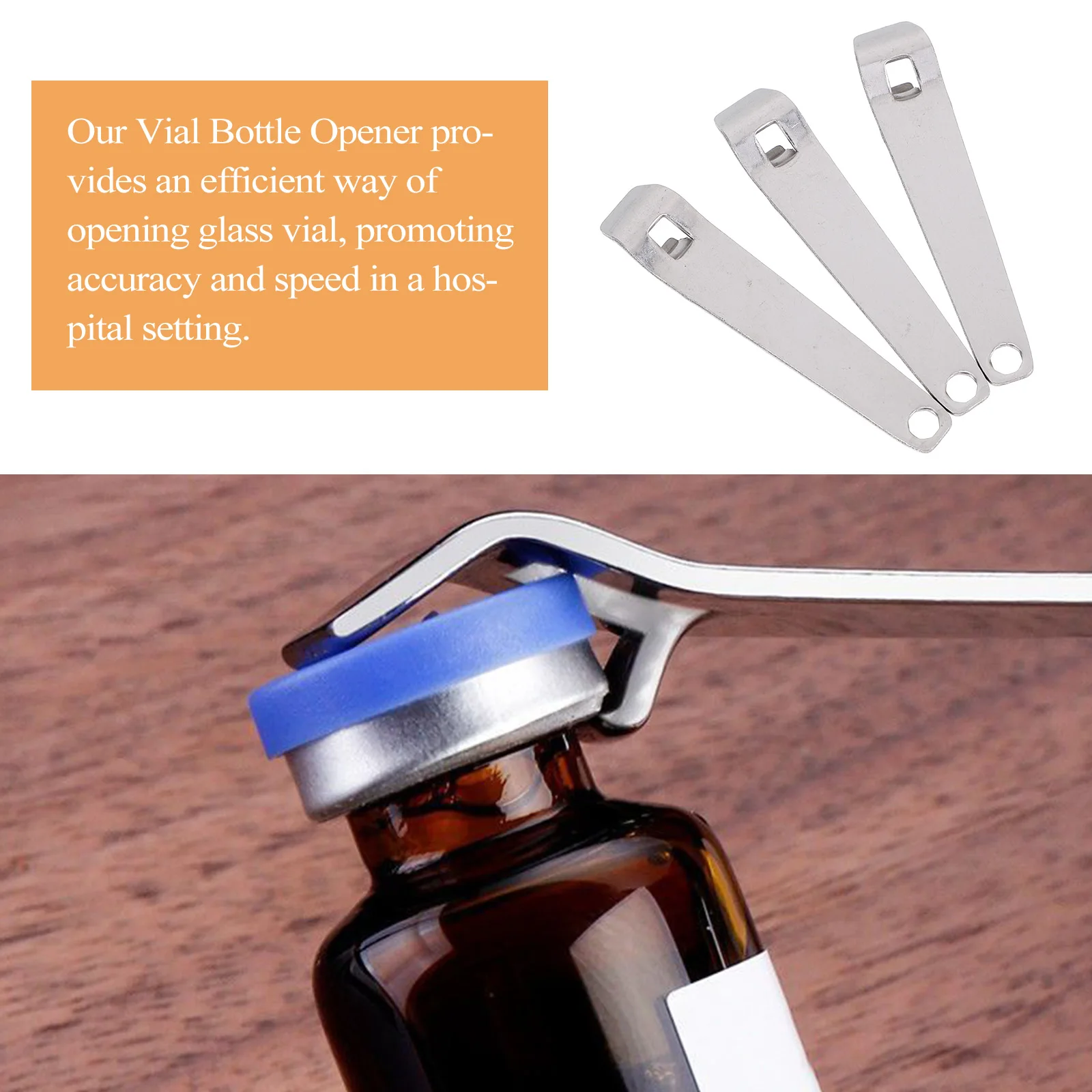 3pcs Vial Stainless Steel Lightweight Compact Reusable Portable Ampoule Glass Bottle Opener Nurse Tool Hospital Supply Mini Beer
3pcs Vial Stainless Steel Lightweight Compact Reusable Portable Ampoule Glass Bottle Opener Nurse Tool Hospital Supply Mini Beer