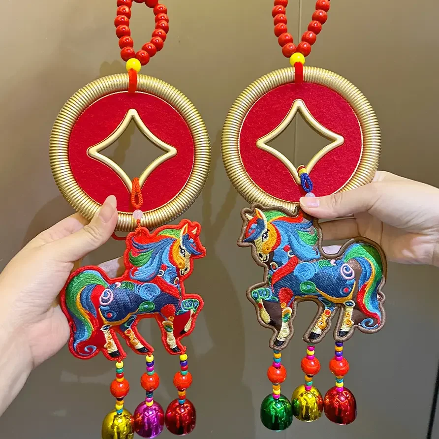New Year tassel decorations, home decor, Chinese style, praying for blessings
New Year tassel decorations, home decor, Chinese style, praying for blessings