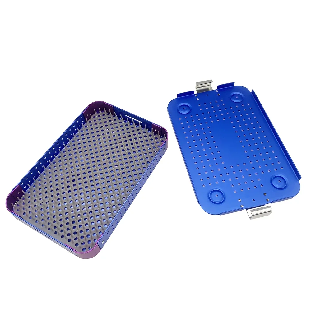 Sterilization Box Disinfection Case Tray Aluminum Autoclavable Box Surgical Box Instruments
Sterilization Box Disinfection Case Tray Aluminum Autoclavable Box Surgical Box Instruments
