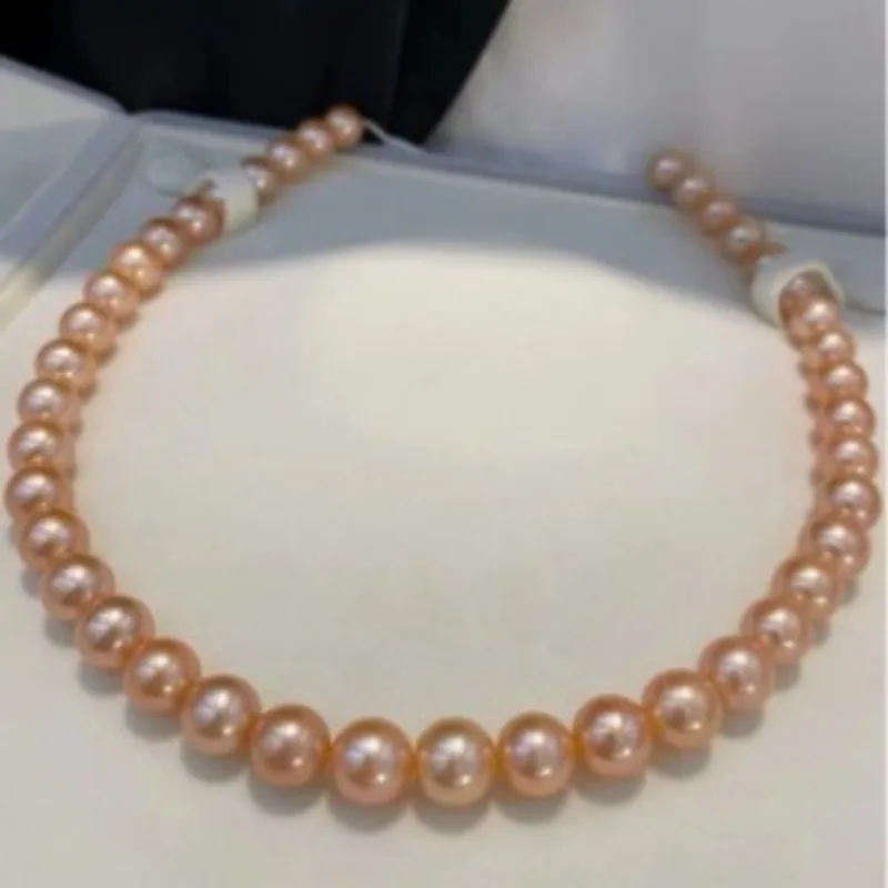 New Product 10-13mm Large Particle Natural Edison Pearl Bead Necklace in Pink, Perfectly Round and Slightly Flawed
New Product 10-13mm Large Particle Natural Edison Pearl Bead Necklace in Pink, Perfectly Round and Slightly Flawed