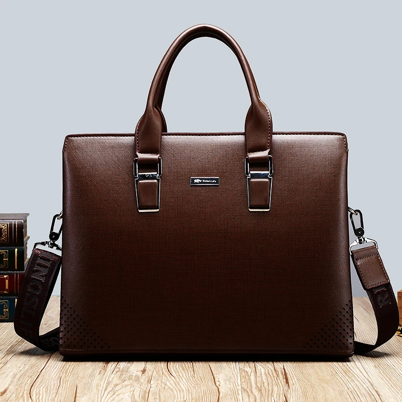 Men's Business Briefcase Fashion Soft Leather One Shoulder Crossbody Bag Large Capacity Handbag
Men's Business Briefcase Fashion Soft Leather One Shoulder Crossbody Bag Large Capacity Handbag