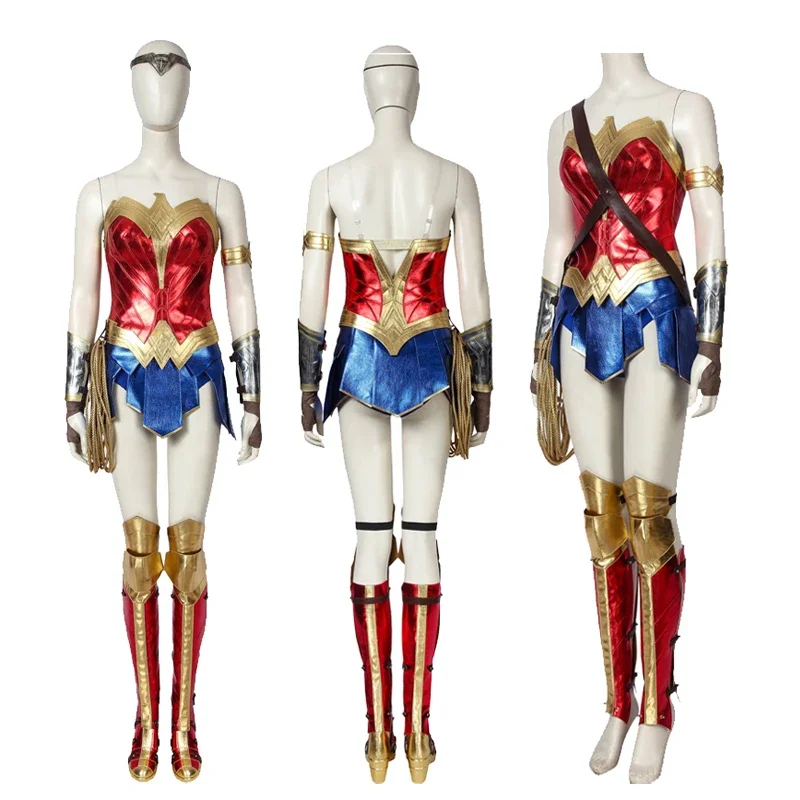 Супергероиня Диана Принц Косплей Костюм Wonder Girl Боевой Костюм Взрослых Женщин Красный Кожаный Наряд Хэллоуин Вечеринка Костюм Ручной Работы
Супергероиня Диана Принц Косплей Костюм Wonder Girl Боевой Костюм Взрослых Женщин Красный Кожаный Наряд Хэллоуин Вечеринка Костюм Ручной Работы