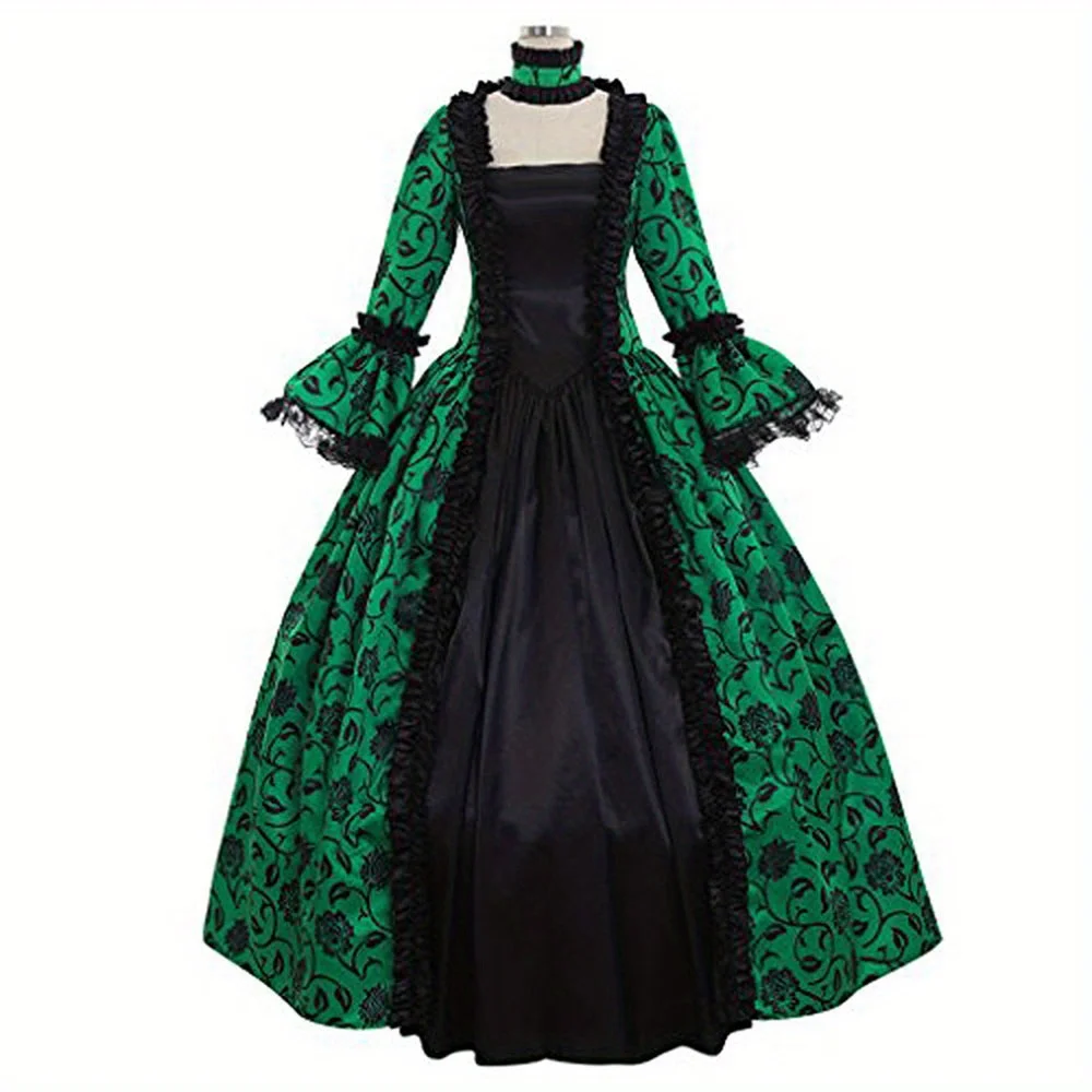 2025 New Victorian Court Dress Women's Dress Halloween Stage Performance Costume Accessories
2025 New Victorian Court Dress Women's Dress Halloween Stage Performance Costume Accessories