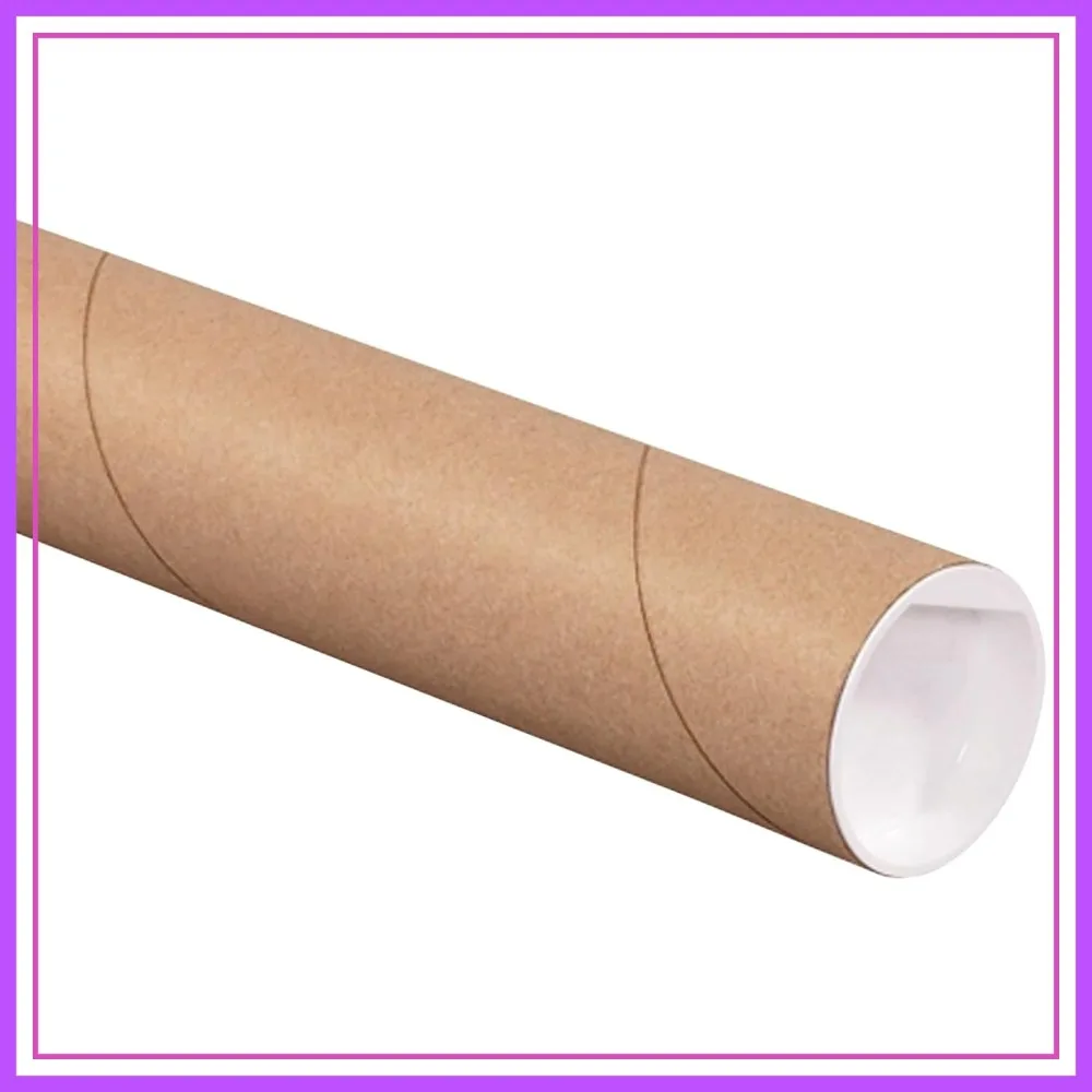 50 Pack 30x2x2 inch Cardboard Tubes with Caps for Mailing and Storage of Artwork, Blueprints, Crafts
50 Pack 30x2x2 inch Cardboard Tubes with Caps for Mailing and Storage of Artwork, Blueprints, Crafts