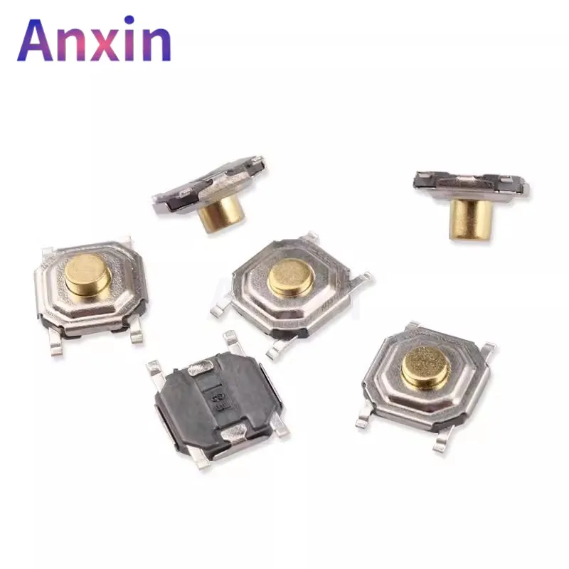 50PCS Copper Head Waterproof Touch Switch Tactile Tact Push Button Micro 4*4MM 4Pin SMD 5.2*5.2 1.5/1.7/2/2.3/2.5/3/3.5/4.3mm
50PCS Copper Head Waterproof Touch Switch Tactile Tact Push Button Micro 4*4MM 4Pin SMD 5.2*5.2 1.5/1.7/2/2.3/2.5/3/3.5/4.3mm