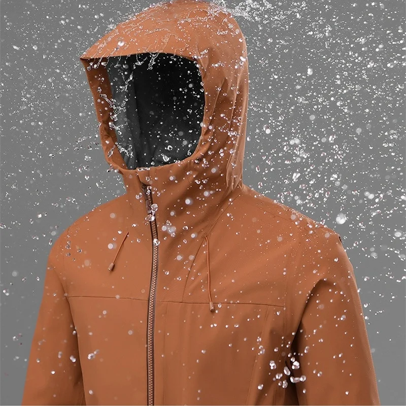 Men's Outdoor Hardell Jaet Sl Full Prure Glue Commute Windproof Waterproof Polyester Fiber Long Sve Hooded
Men's Outdoor Hardell Jaet Sl Full Prure Glue Commute Windproof Waterproof Polyester Fiber Long Sve Hooded