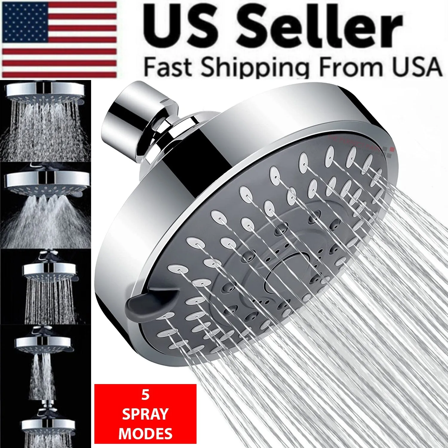 Shower Heads Handheld Spray High Pressure Adjustable Showerhead Top Spray Bath
Shower Heads Handheld Spray High Pressure Adjustable Showerhead Top Spray Bath