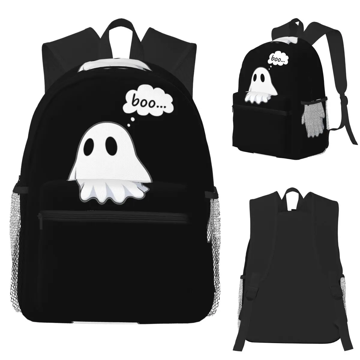 Cute Ghost Boo Student Backpack School Bag Hiking Travel Daypack for Boys Girls Fashion Bookbag Shoulder Bags
Cute Ghost Boo Student Backpack School Bag Hiking Travel Daypack for Boys Girls Fashion Bookbag Shoulder Bags